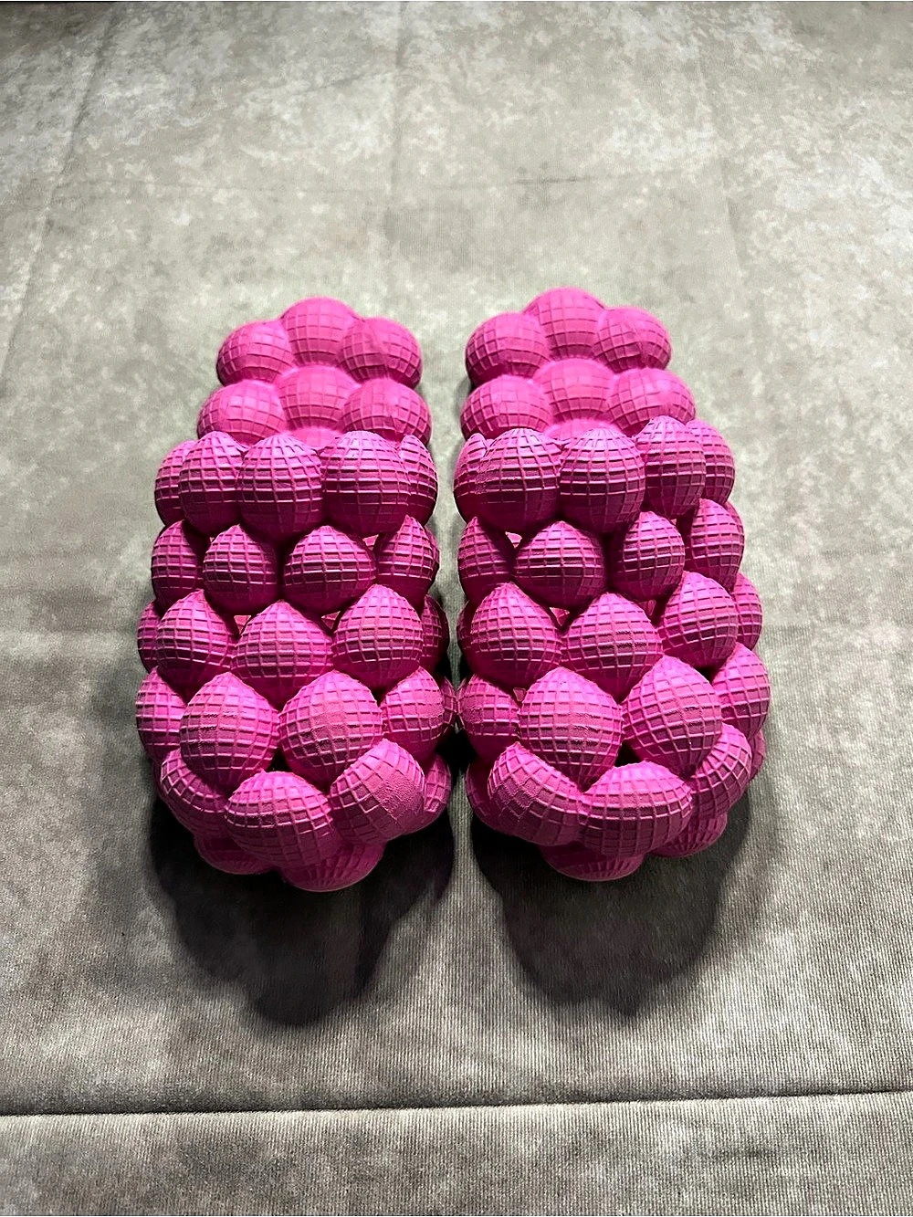 Women’s Pink Bubble Slide Sandals
